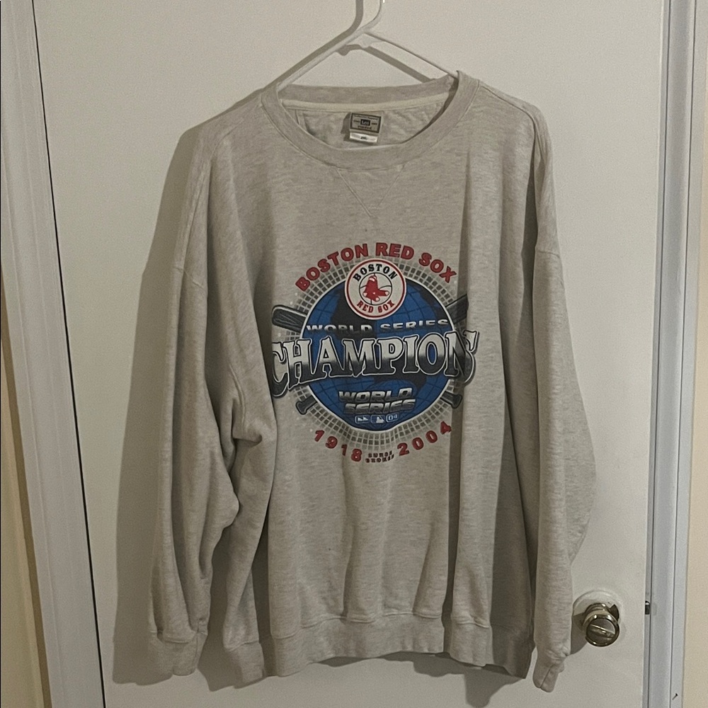 Lee Gray Boston Red Sox Crewneck Sweater